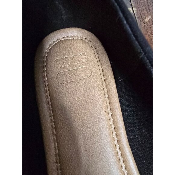 ASOS Design Lucky Pointed Ballet Falts in Black Suedette sz US 8 - Picture 3 of 10